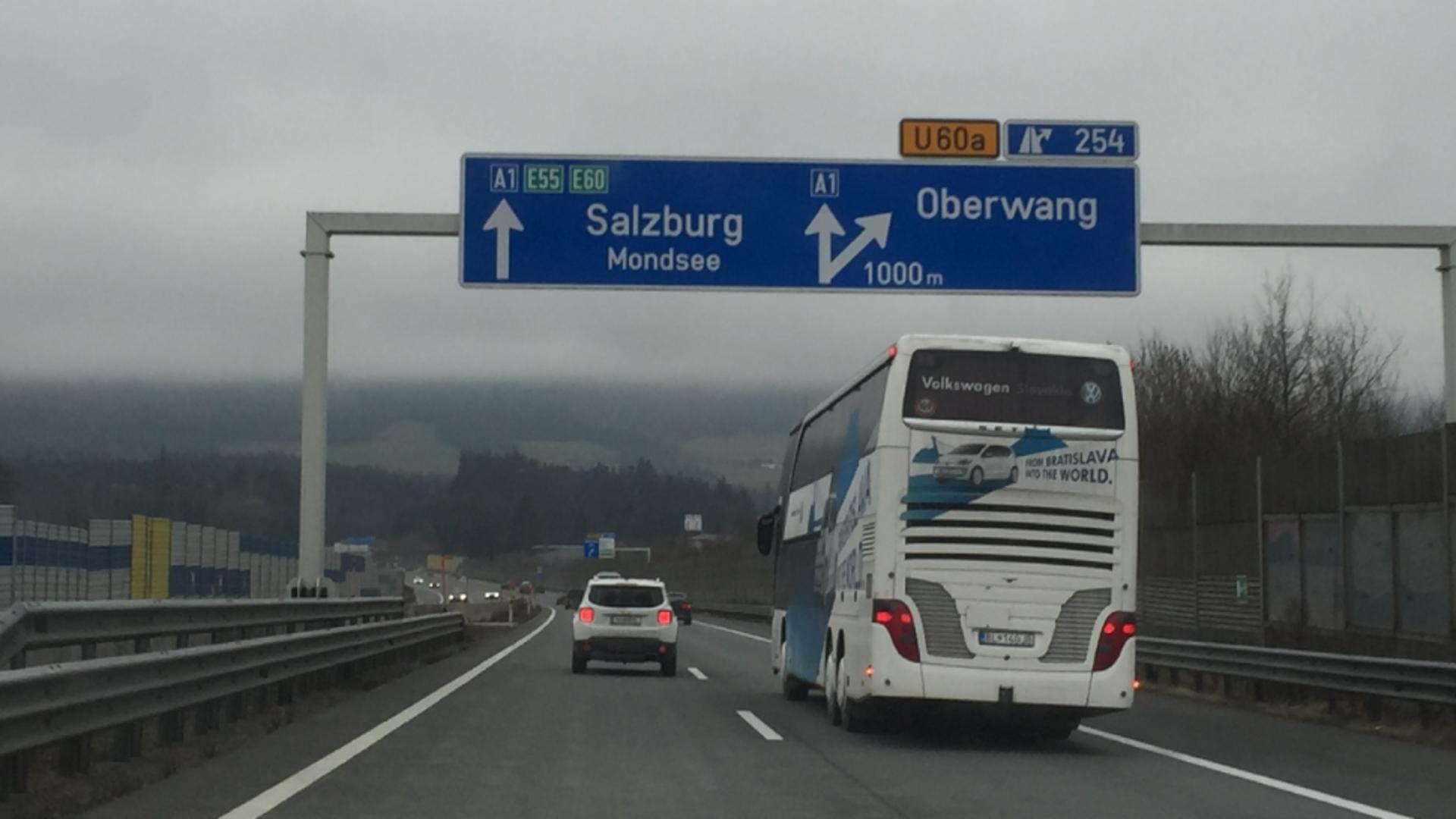 Decizie istorică! O țară europeană RENUNȚĂ la extinderea autostrăzilor Foto: autostrada Salzburg-Viena