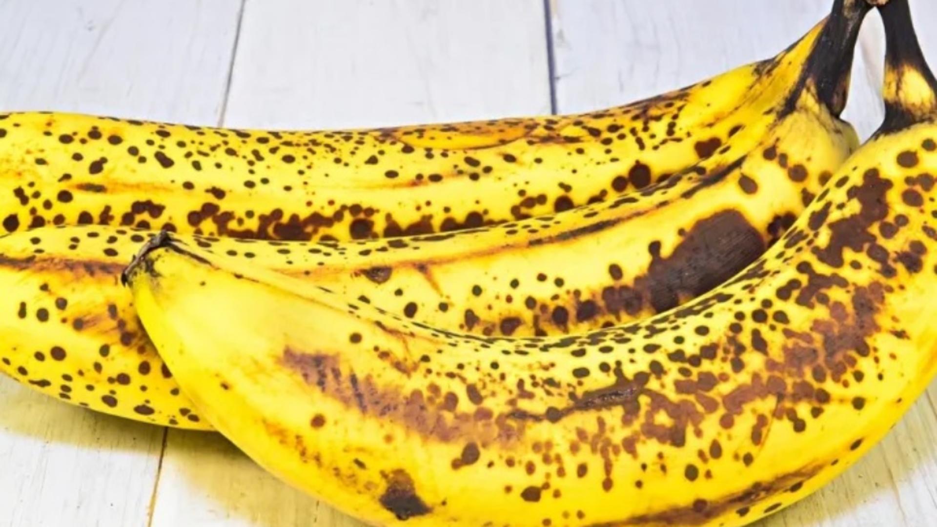 Cât de sănătoase sunt, de fapt, bananele cu pete maronii