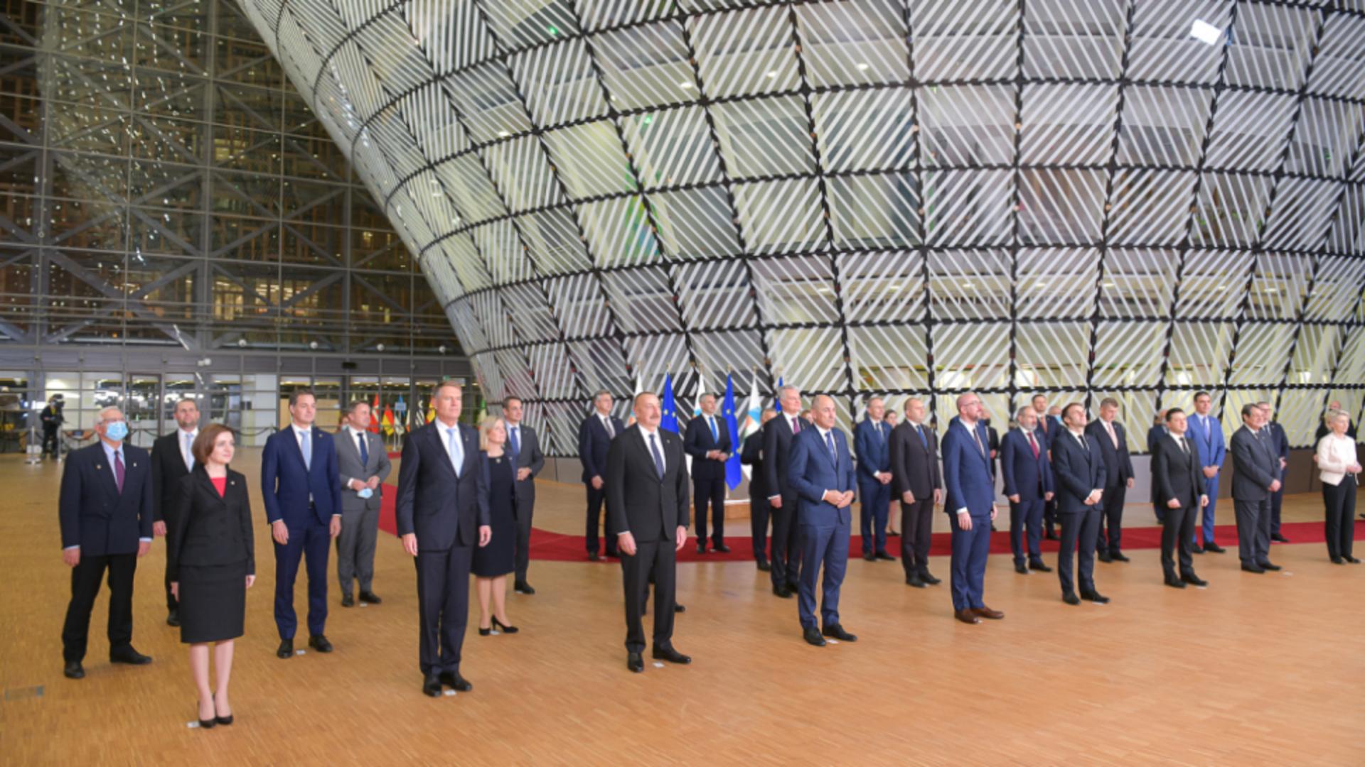 Klaus Iohannis, la summitul Parteneriatului Estic