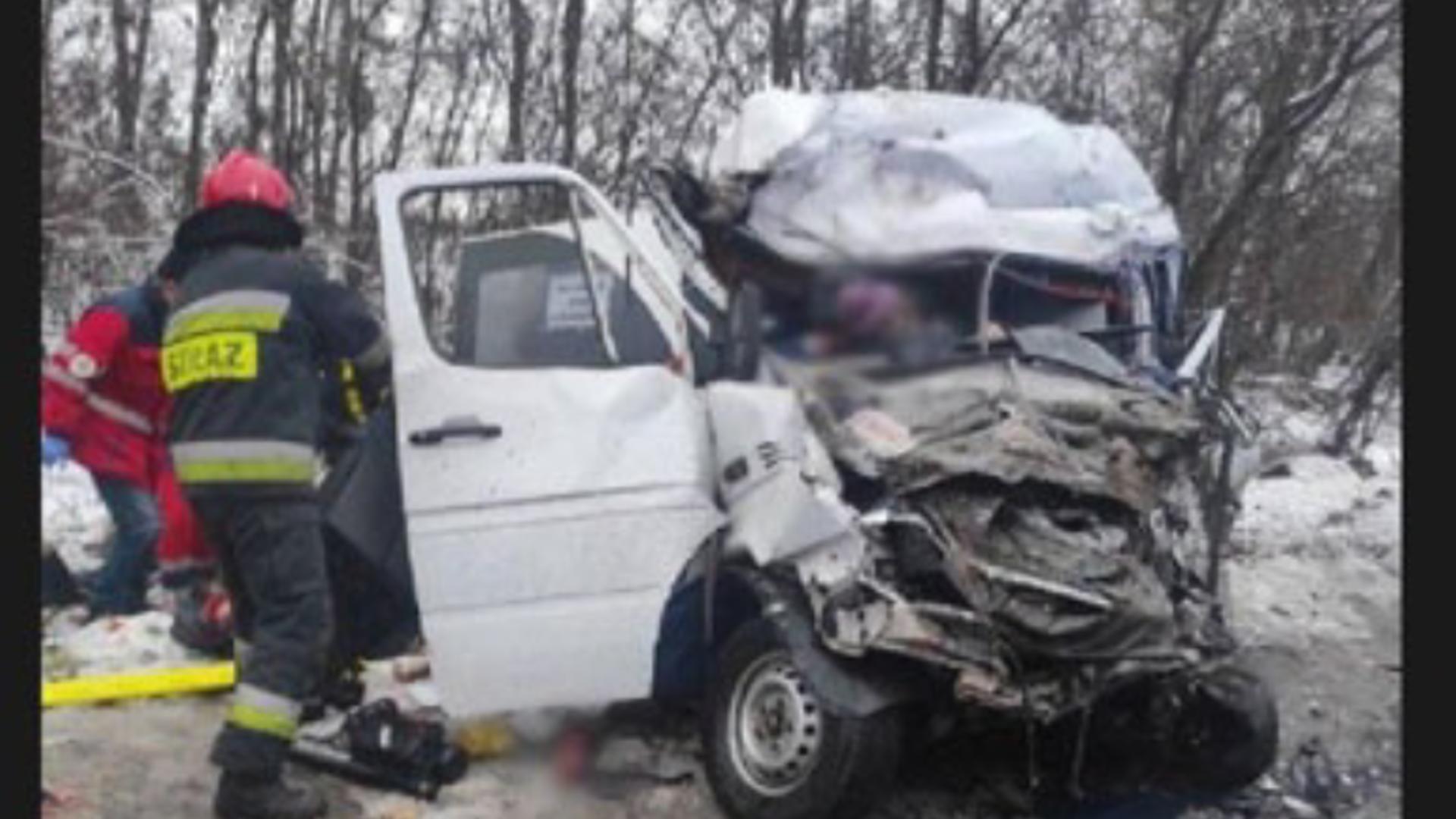 Accident grav in Ucraina FOTO: Dhakatribune