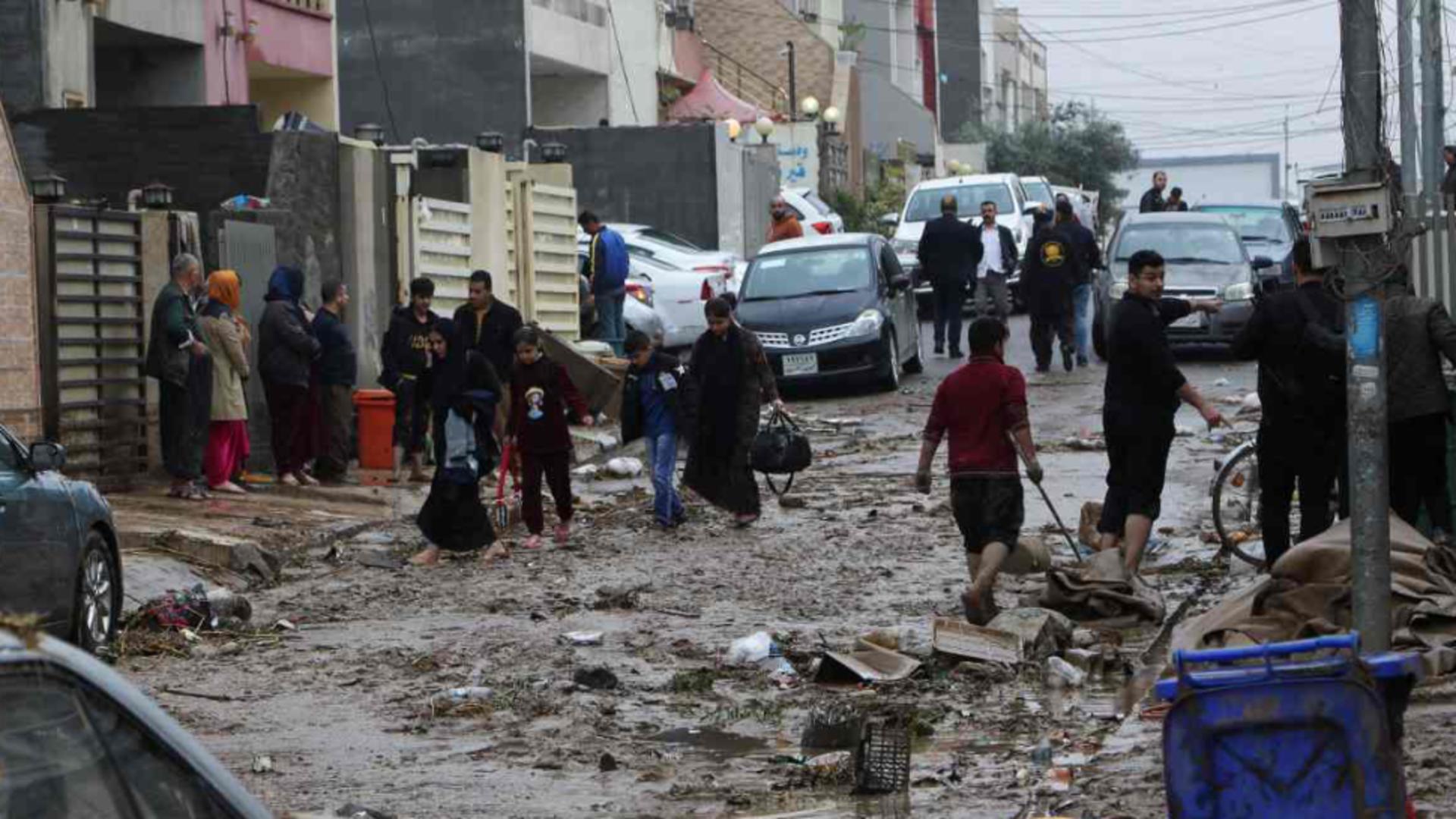 IRAK inundatii FOTO:Twitter