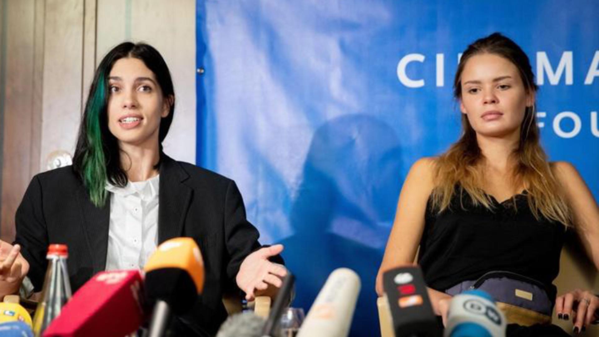 Nadejda Tolokonikova si Veronika Nikulsina (Pussy Riot) FOTO: PRofimedia 