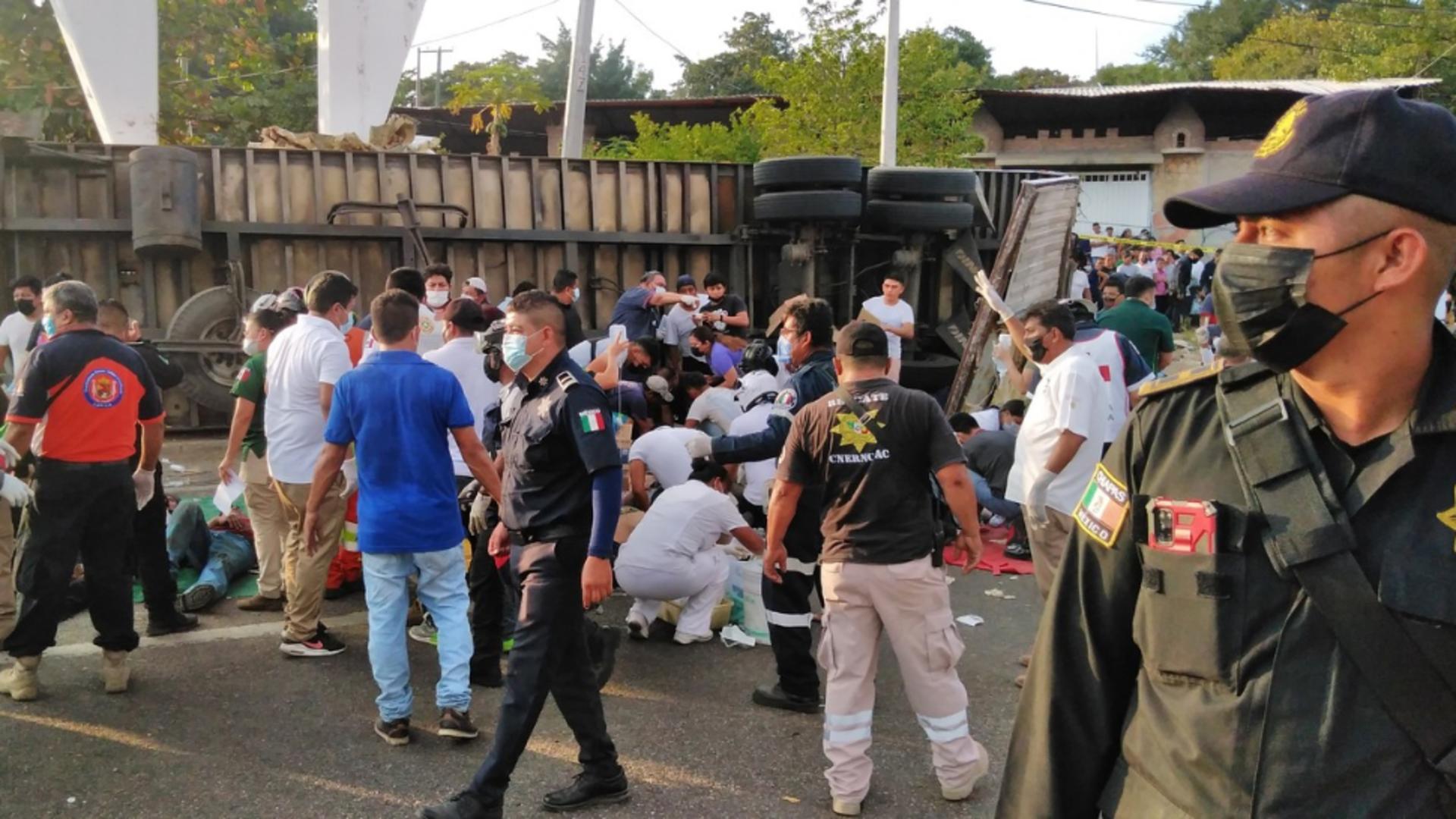 Tragedie în Mexic: peste 50 de migranți au murit, într-un accident cumplit / Foto: Profi Media