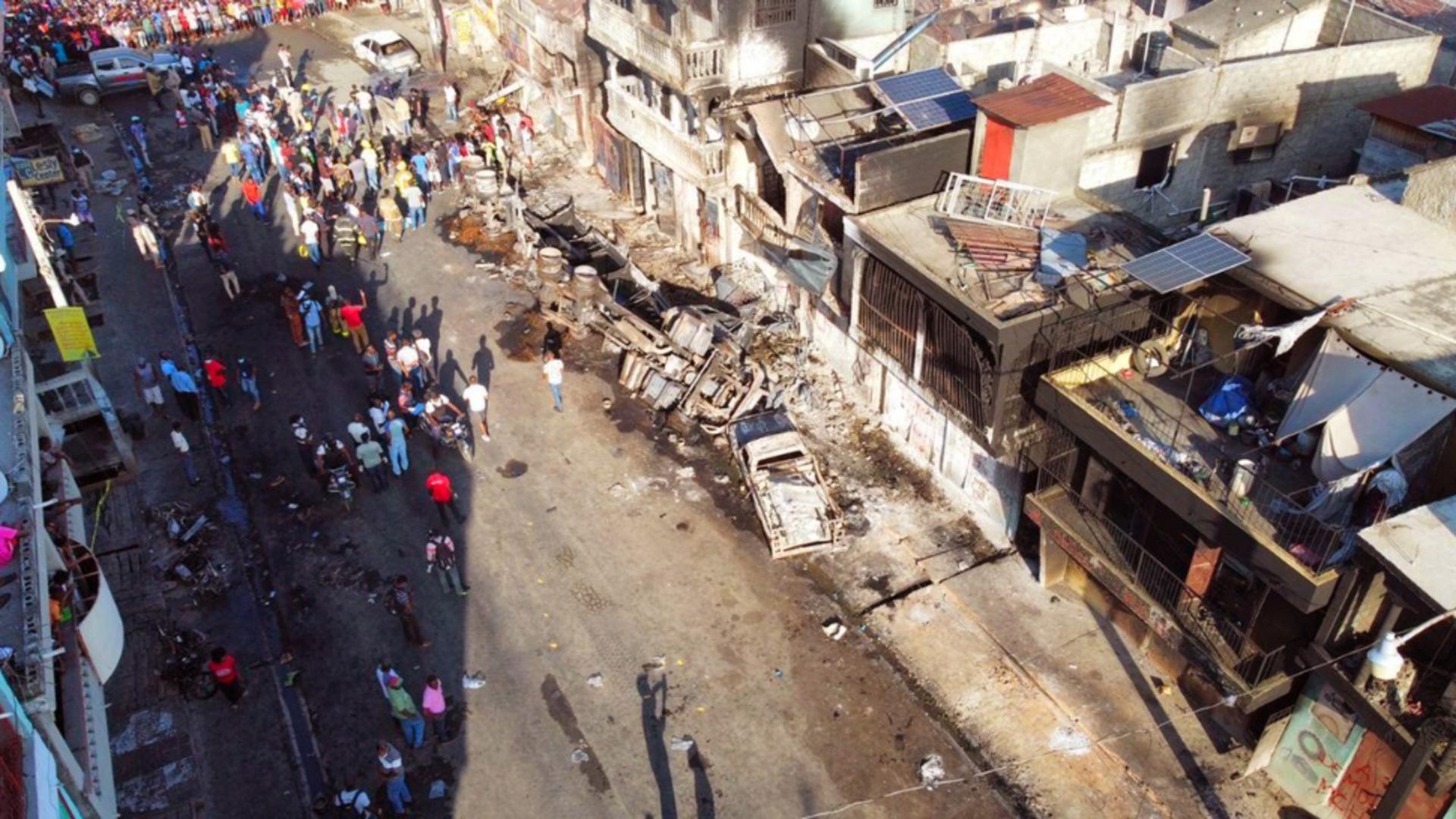 Explozie devastatoare, în Haiti - Foto: AFP