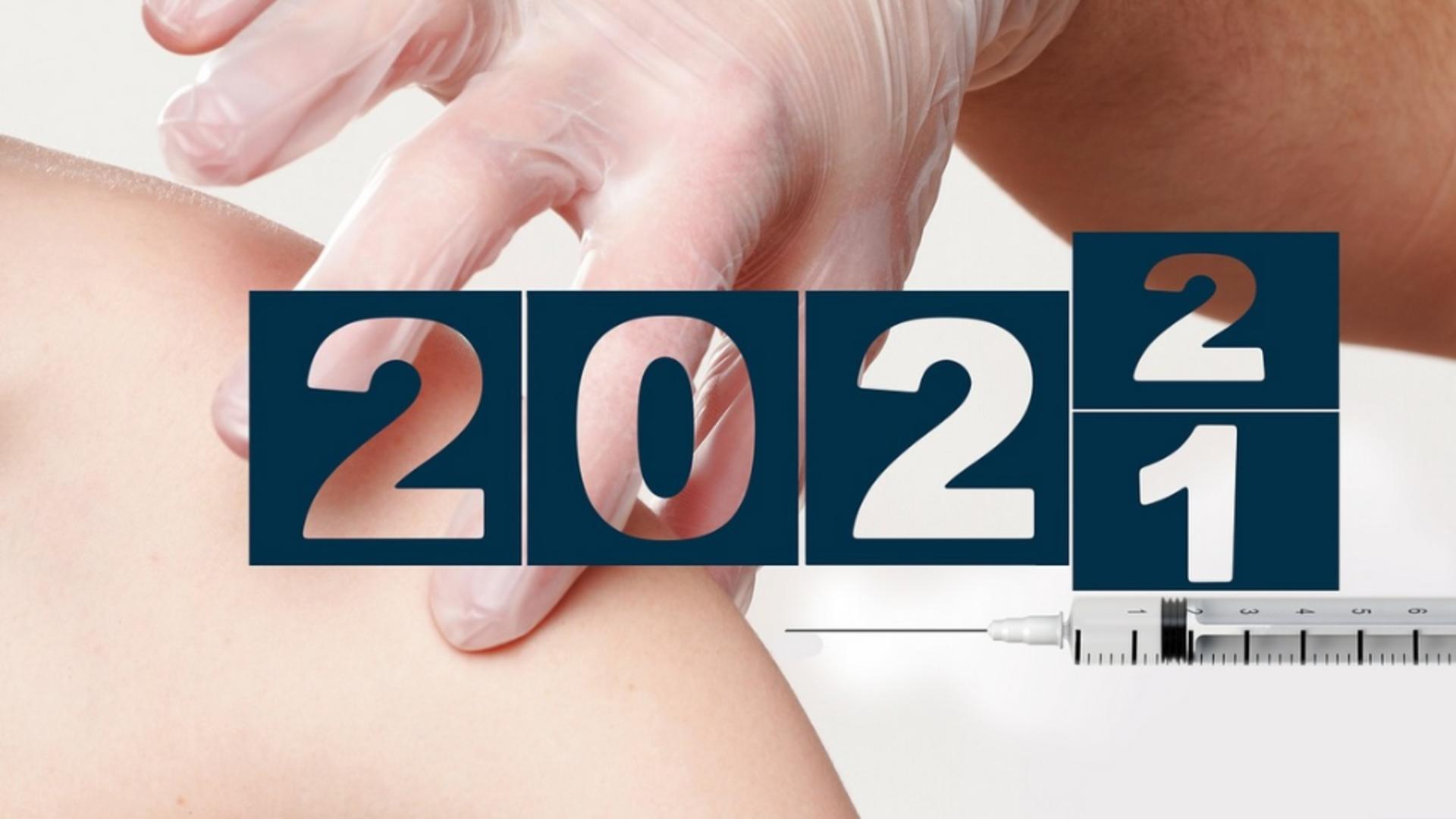 BILANȚ 31 decembrie 2021 - Câți români s-au vaccinat împotriva COVID-19 chiar înainte de Anul Nou
