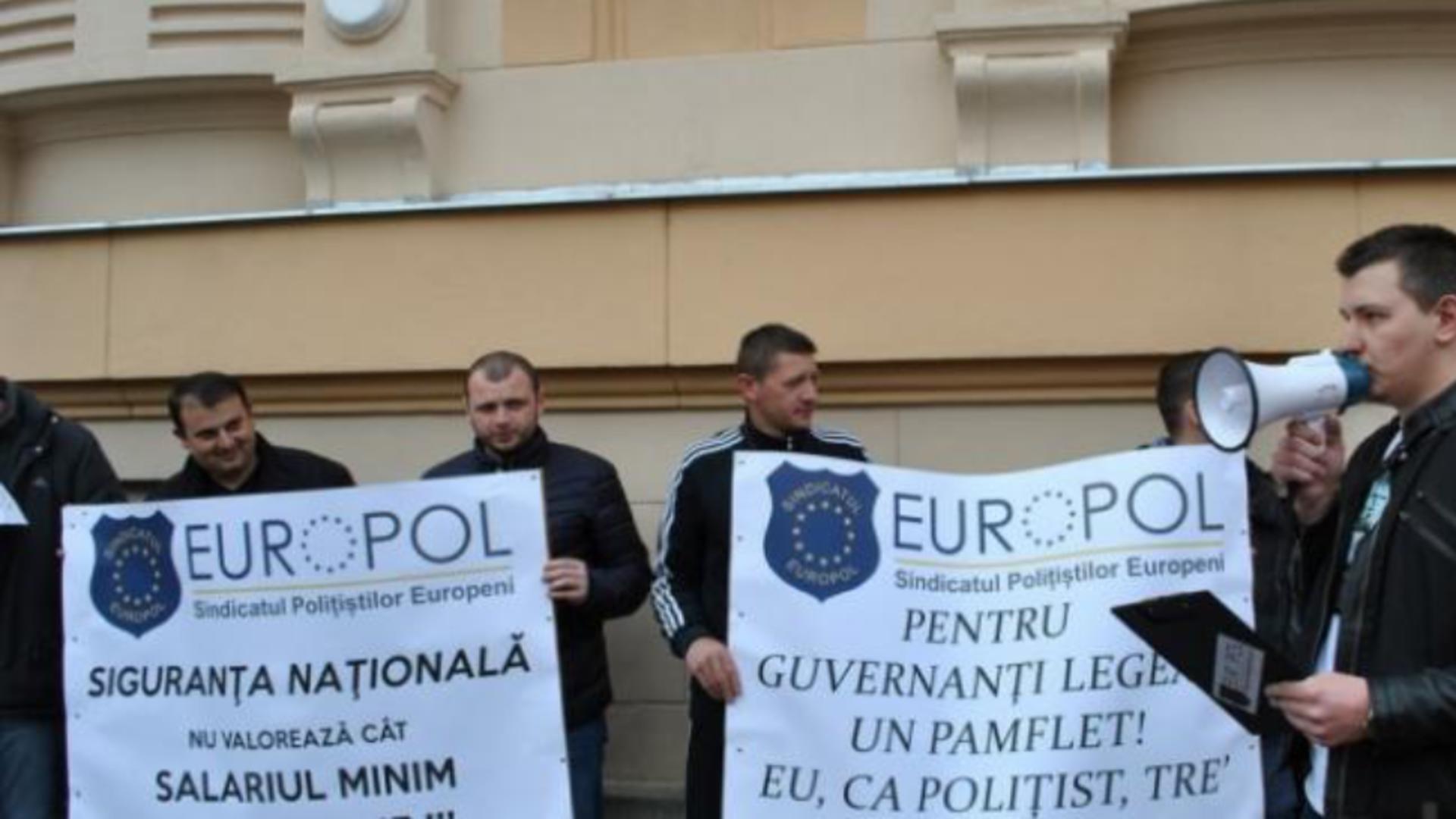 Protest politisti FOTO: Europol