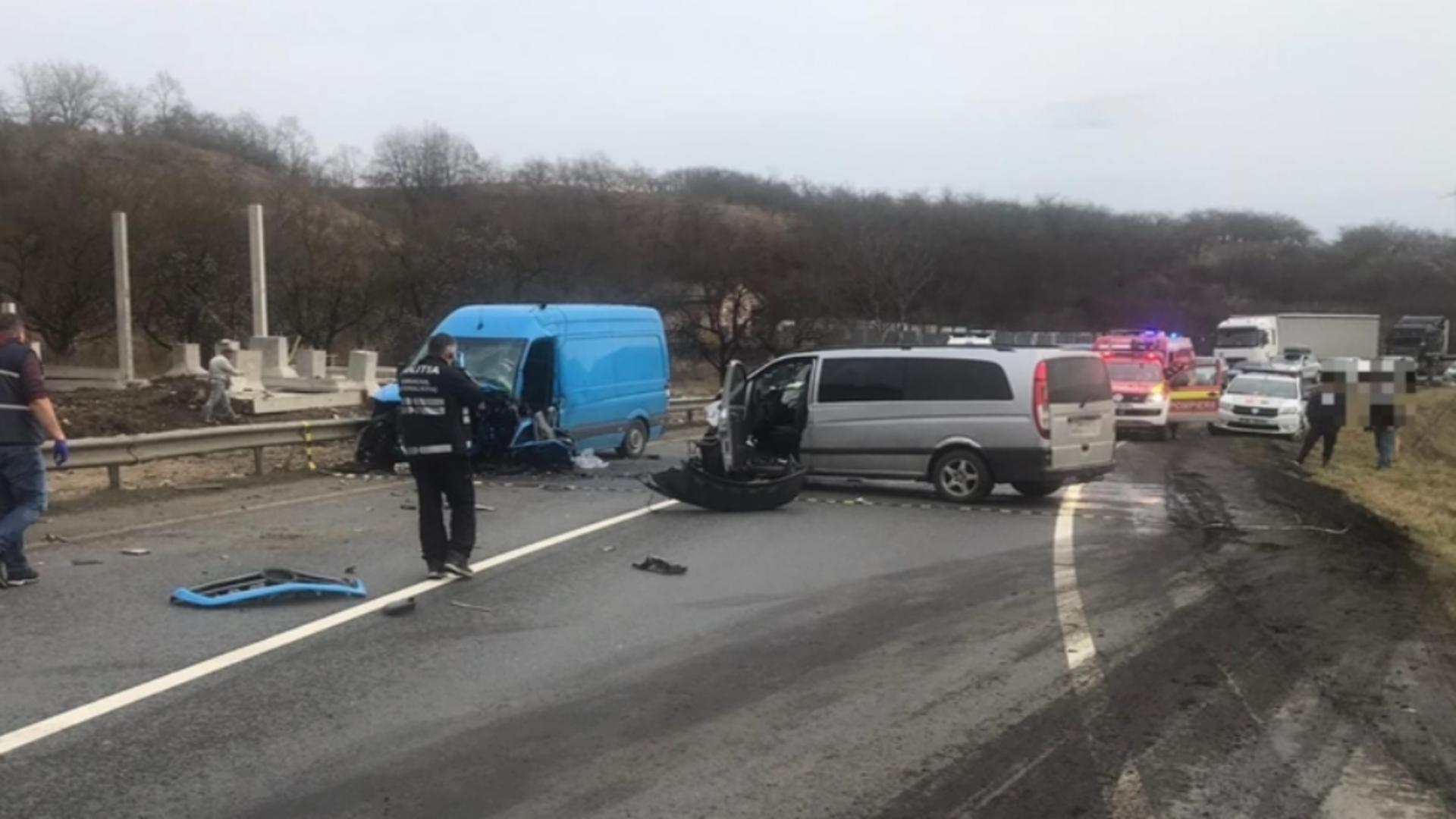 Accident grav între Cluj-Napoca şi Zalău