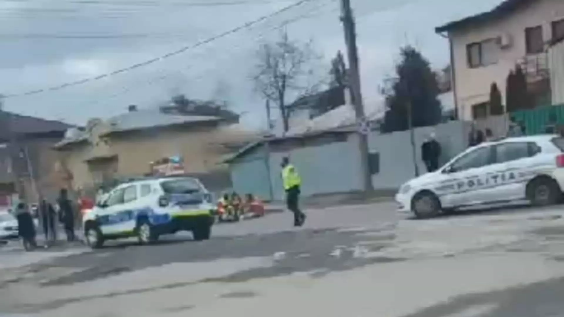 Accident masina de politie Capitala