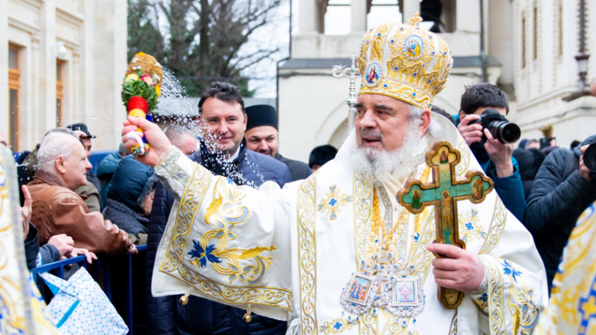 Patriarhul BOR, PF Părinte Daniel. Bobotează, 6 ianuarie Foto: basilica.ro