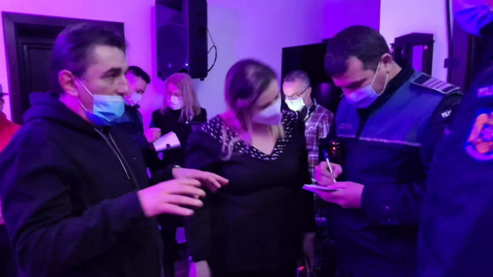 Manager de spital, chef cu subalternii, în pandemie. Petrecerea, oprită de polițiști