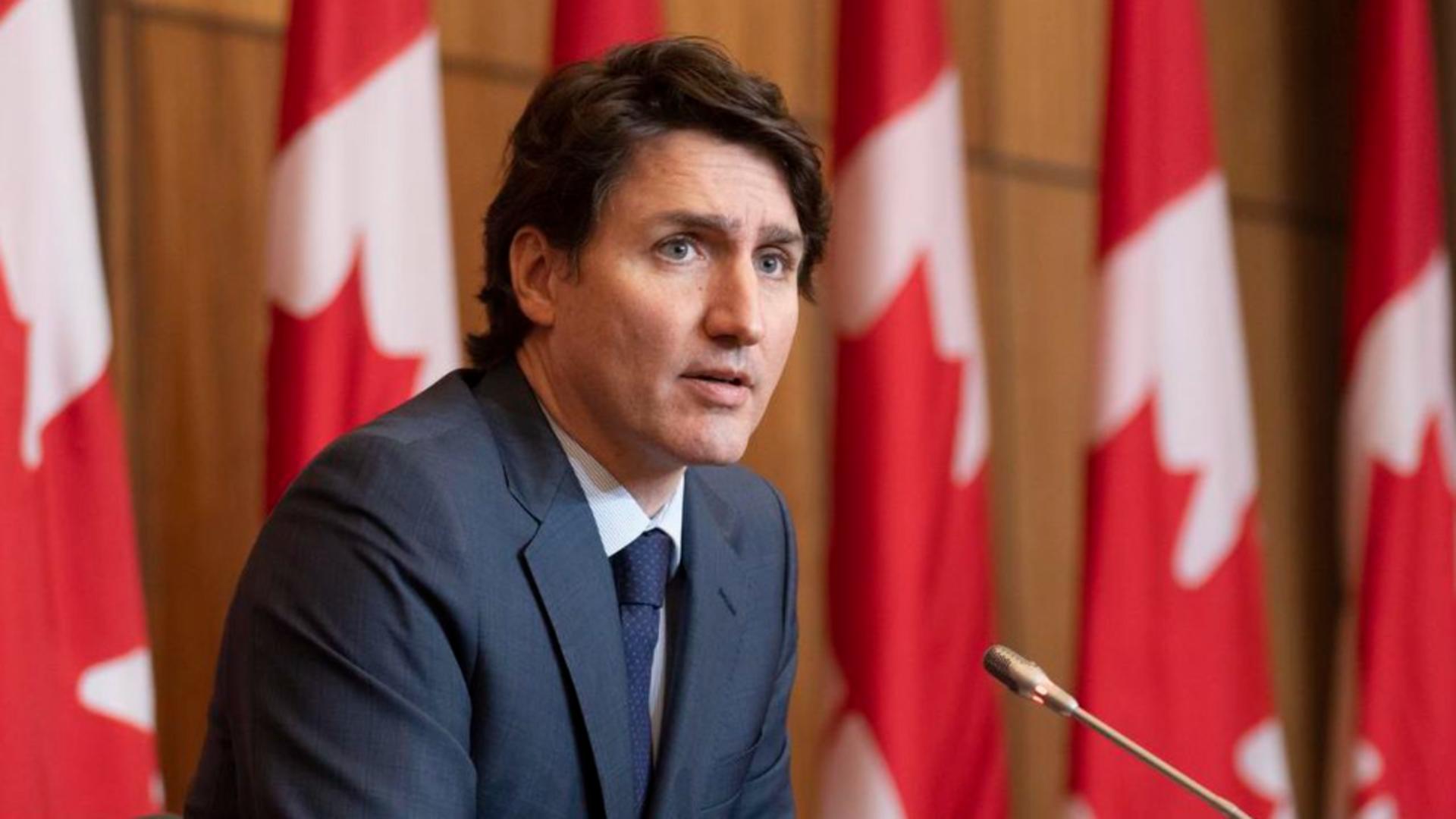 Premierul Canadei, Justin Trudeau, testat pozitiv cu Covid