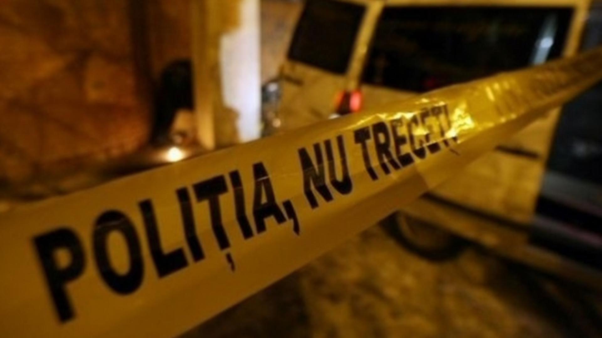 Bărbat găsit mort FOTO: Poliția Română 