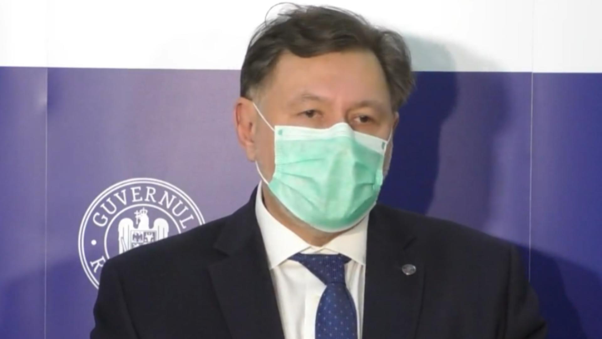 Alexandru Rafila, ministrul Sănătății / Captură video