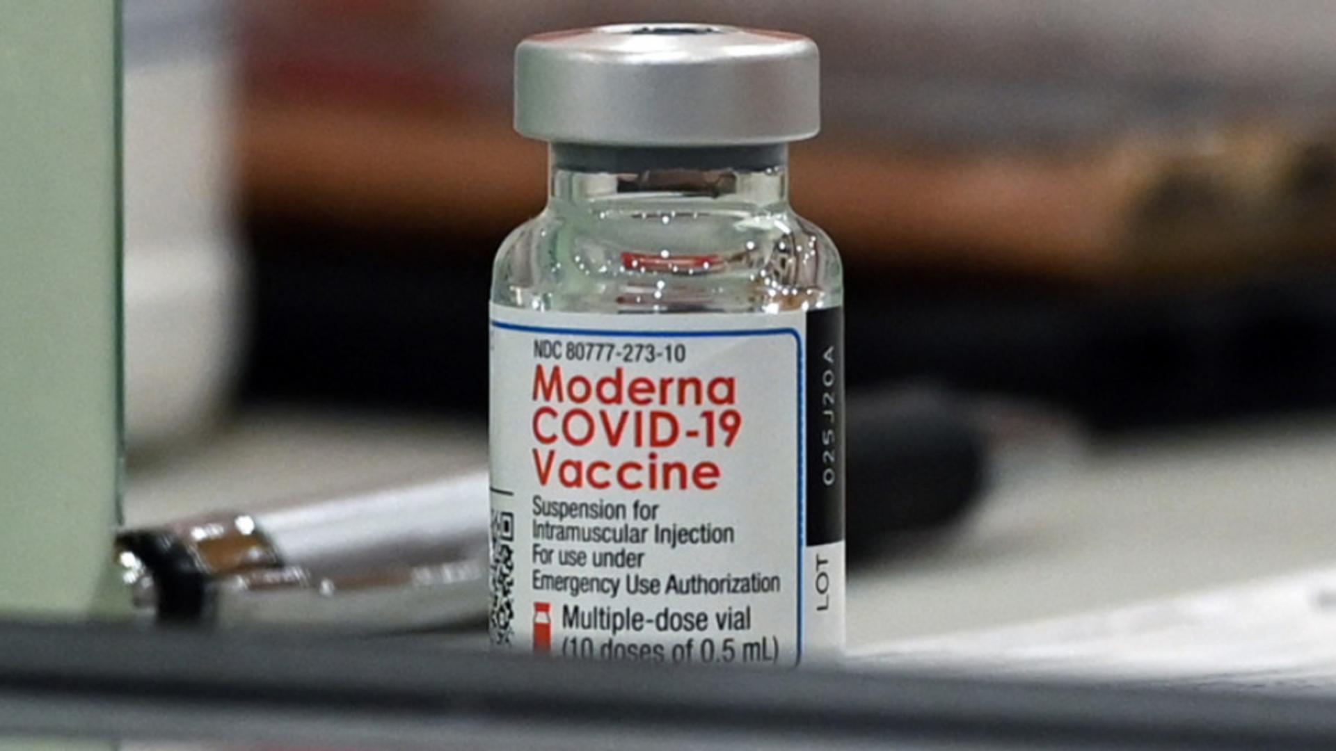 Moderna Vaccin FOTO: Arhiva