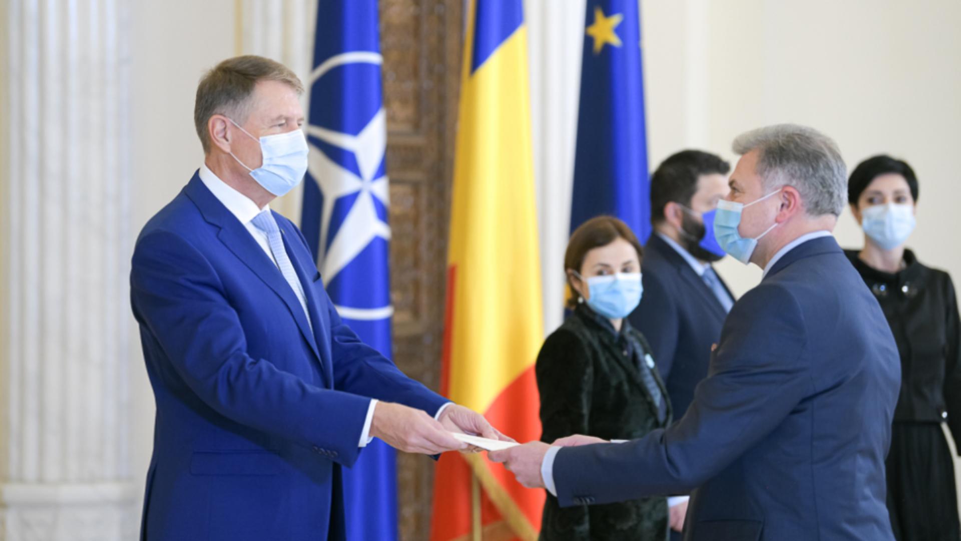 Klaus Iohannis a primit mai mulți ambasadori străini 