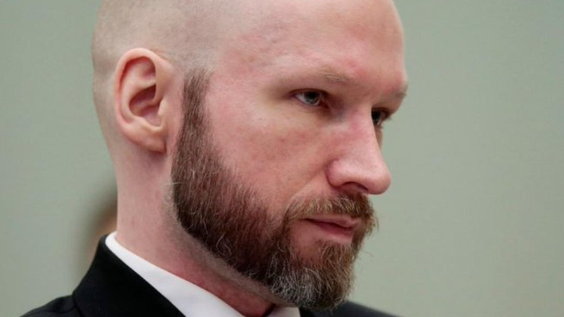 Anders Breivik, autorul masacrului din Norvegia din 2001 Foto: Twitter.com