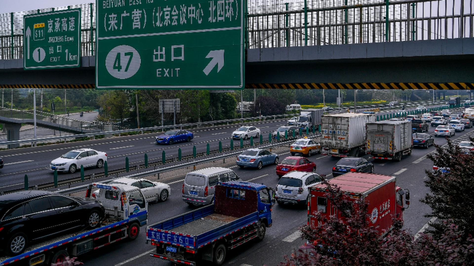 Explozie de înmatriculări auto în China. Foto/Profimedia