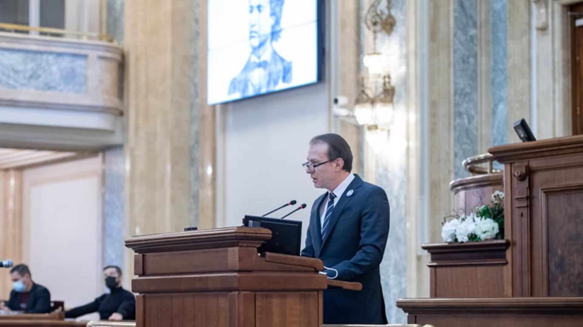 Florin Cîțu, președintele Senatului, președintele PNL Foto: Senat.ro
