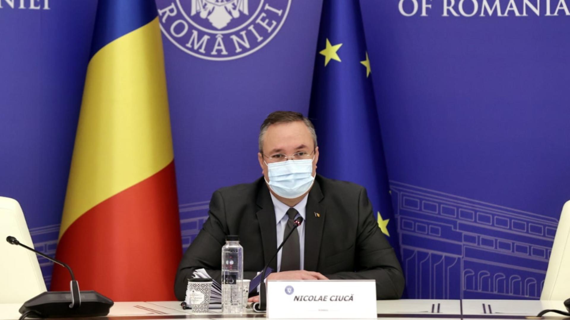 Nicolae Ciucă, prima reuniune a Comitetului interministerial în domeniul energiei