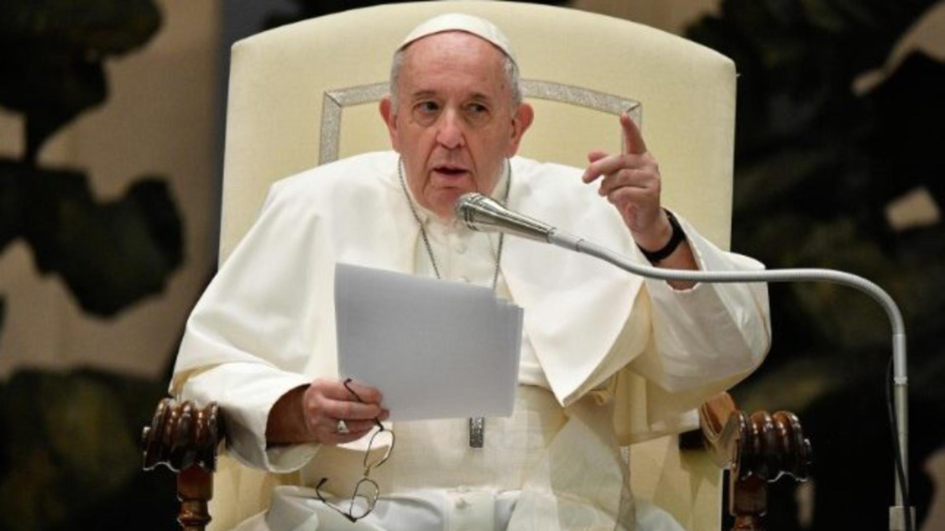 Papa Francisc FOTO: Profimedia 