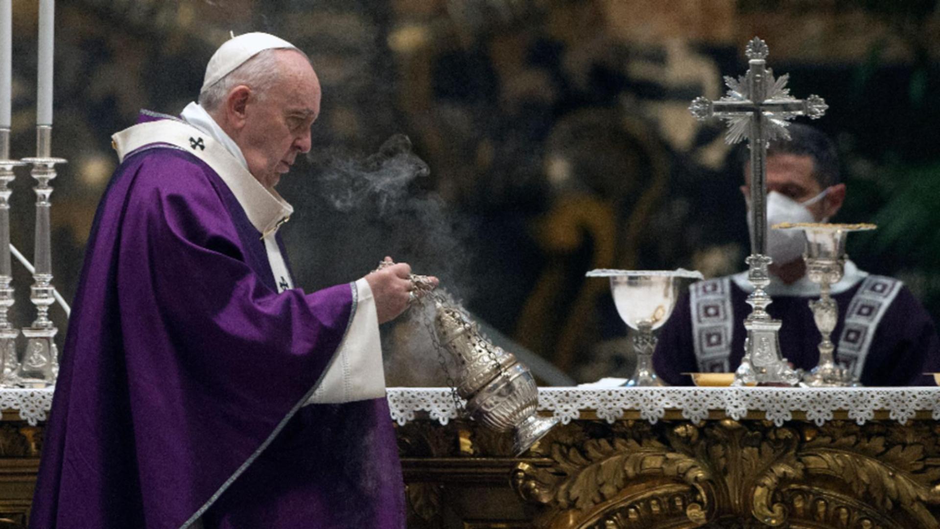 Papa Francisc FOTO: PRofimedia 