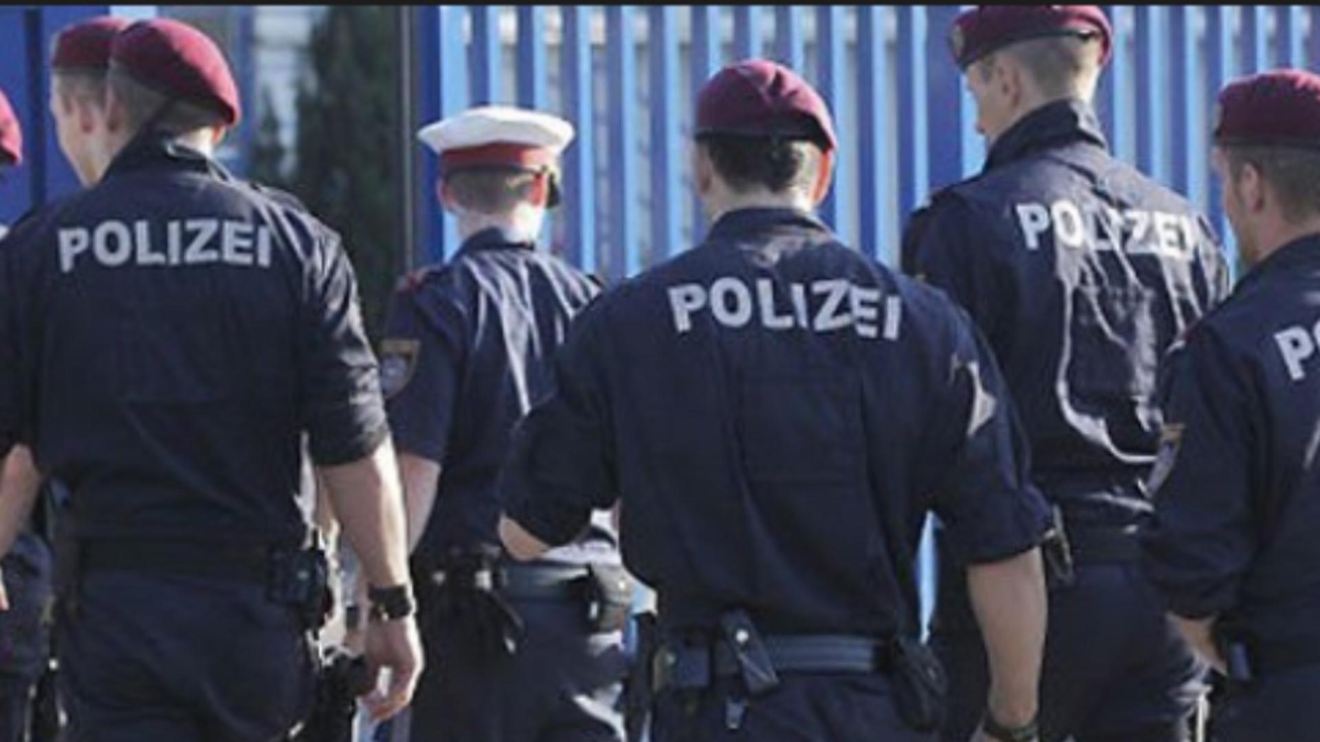 Politia austria FOTO: Twitter