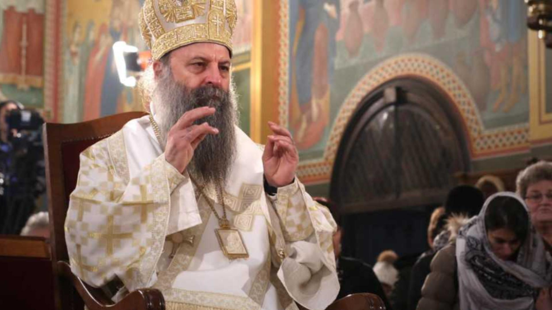 Patriarhul ortodox al Serbiei - Porfirie, confirmat COVID-19 - Ce simptome prezintă Foto: basilica.ro