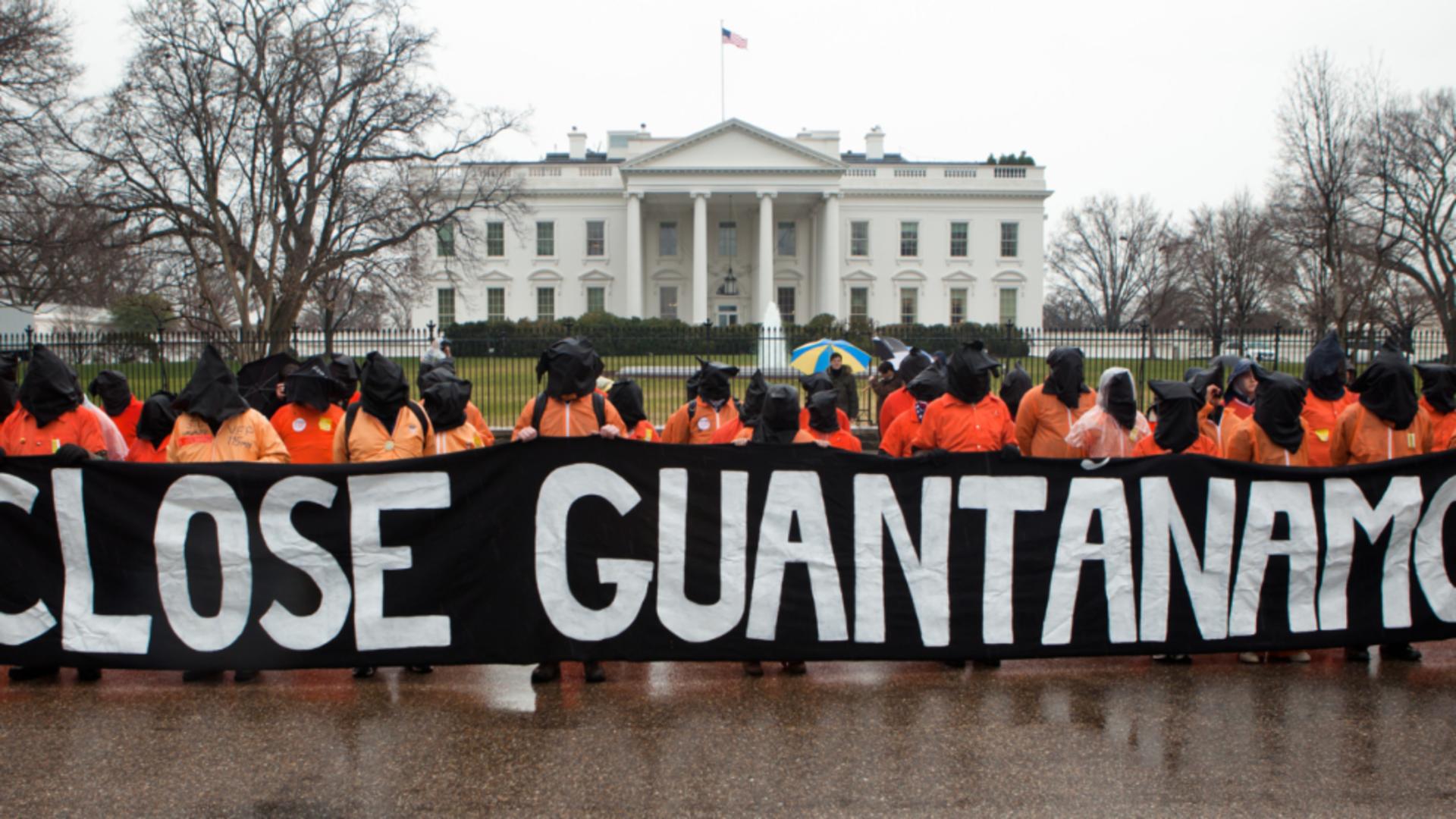Guantanamo Protest FOTO : Profimedia 