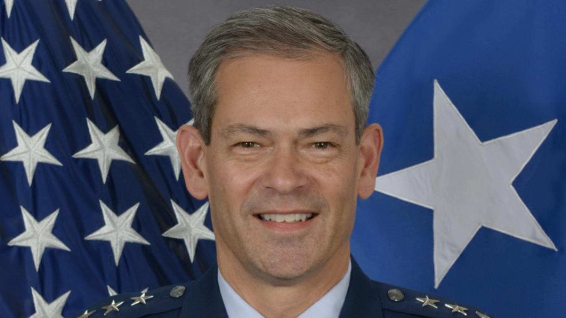 Generalul Forțelor Aeriene ale SUA Keneth Wilsbach FOTO: Twitter 