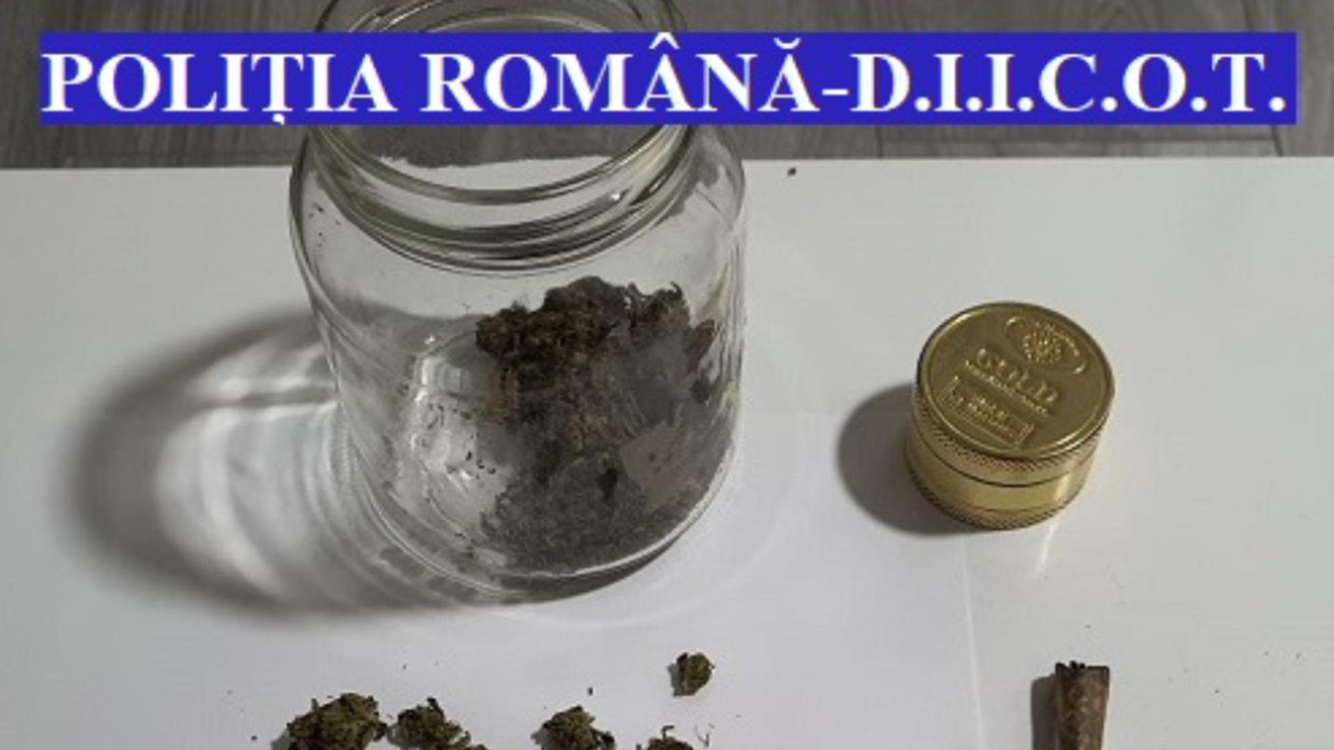 Droguri FOTO: Poliția Română 