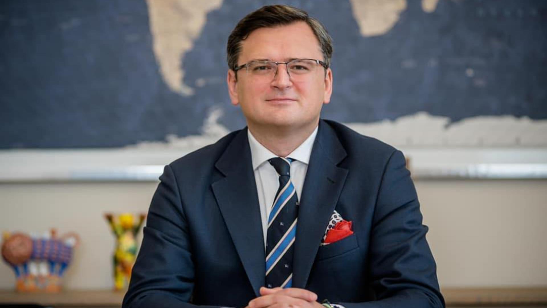 Ministrul de externe ucrainean, Dmitro Kuleba