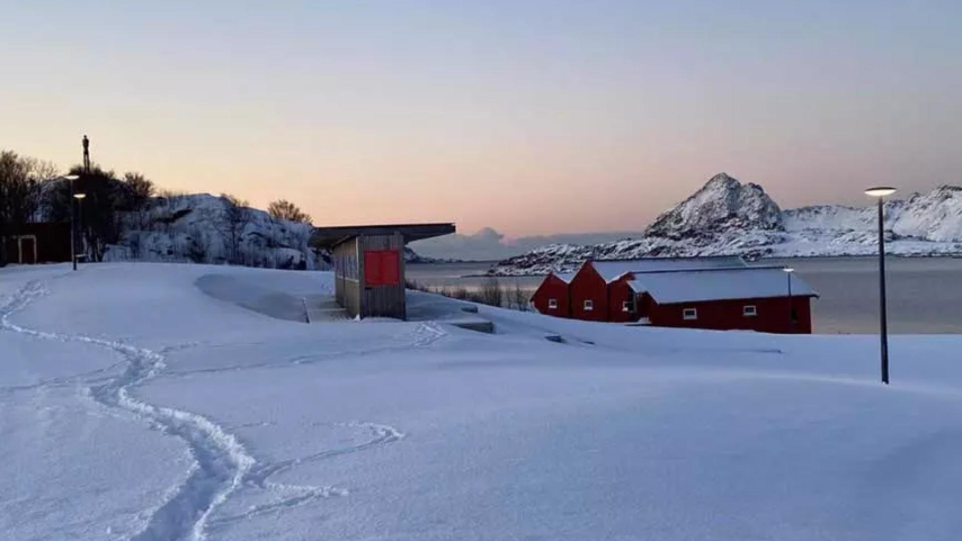 Insula din Norvegia FOTO: Facebook Sture Pedersen 
