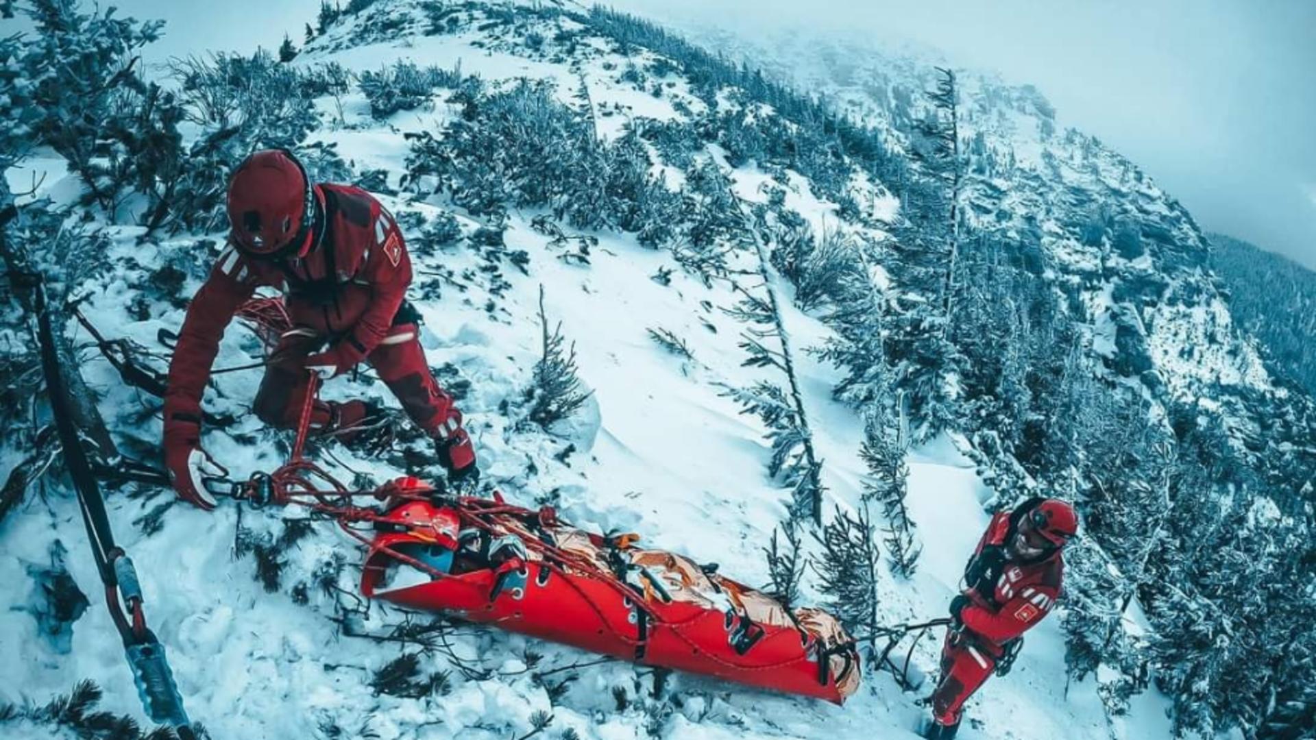 Operațiune de salvare munte / Foto cu caracter ilustrativ Salvamont România