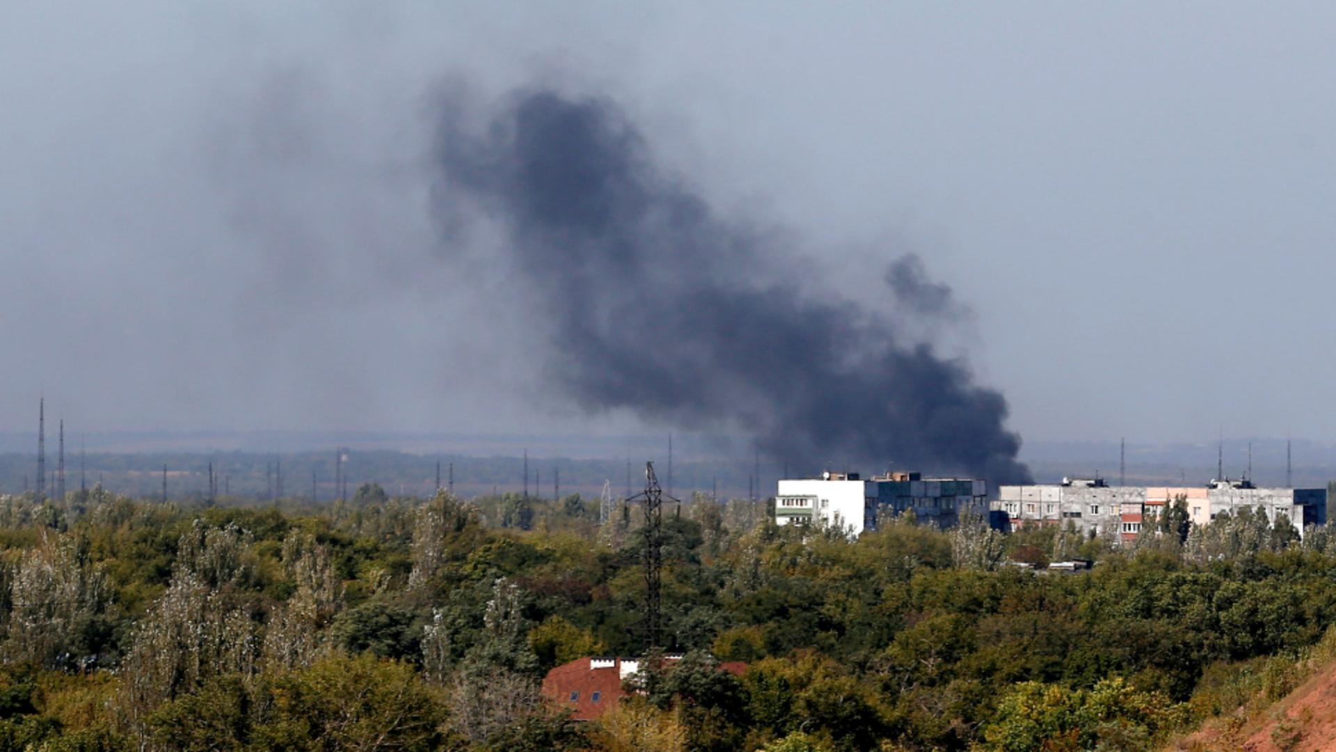 Incendiu puternic la o bază aeriană rusă din Crimeea