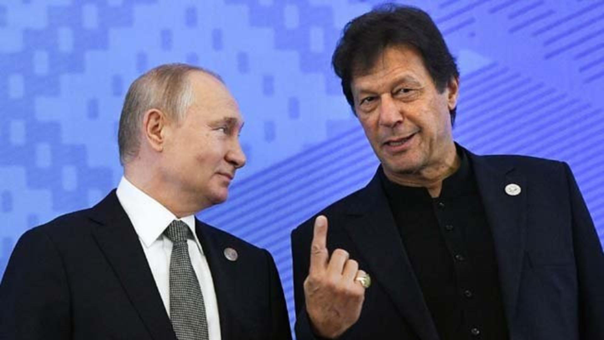 Putin si Imran Khan FOTO: Profimedia 