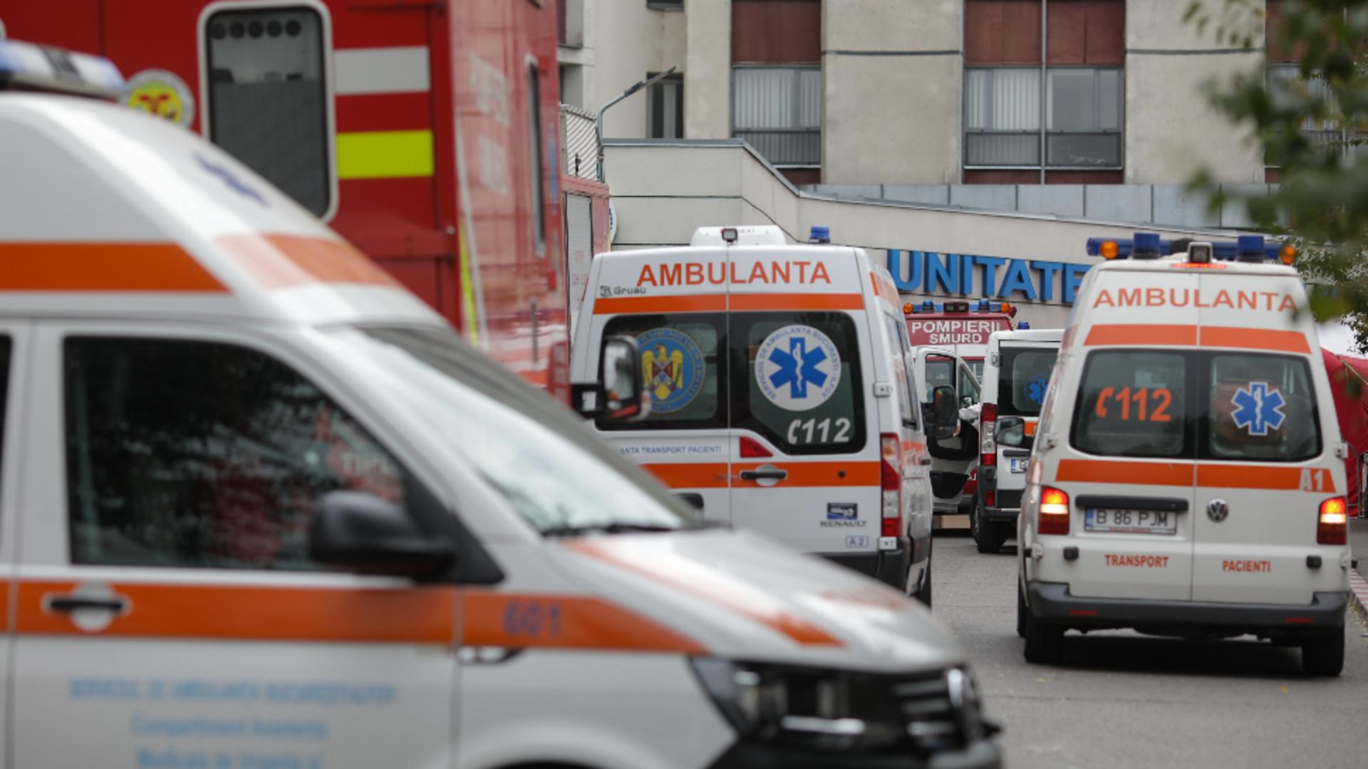 Ambulanțe / Foto: Inquam Photos / Octav Ganea