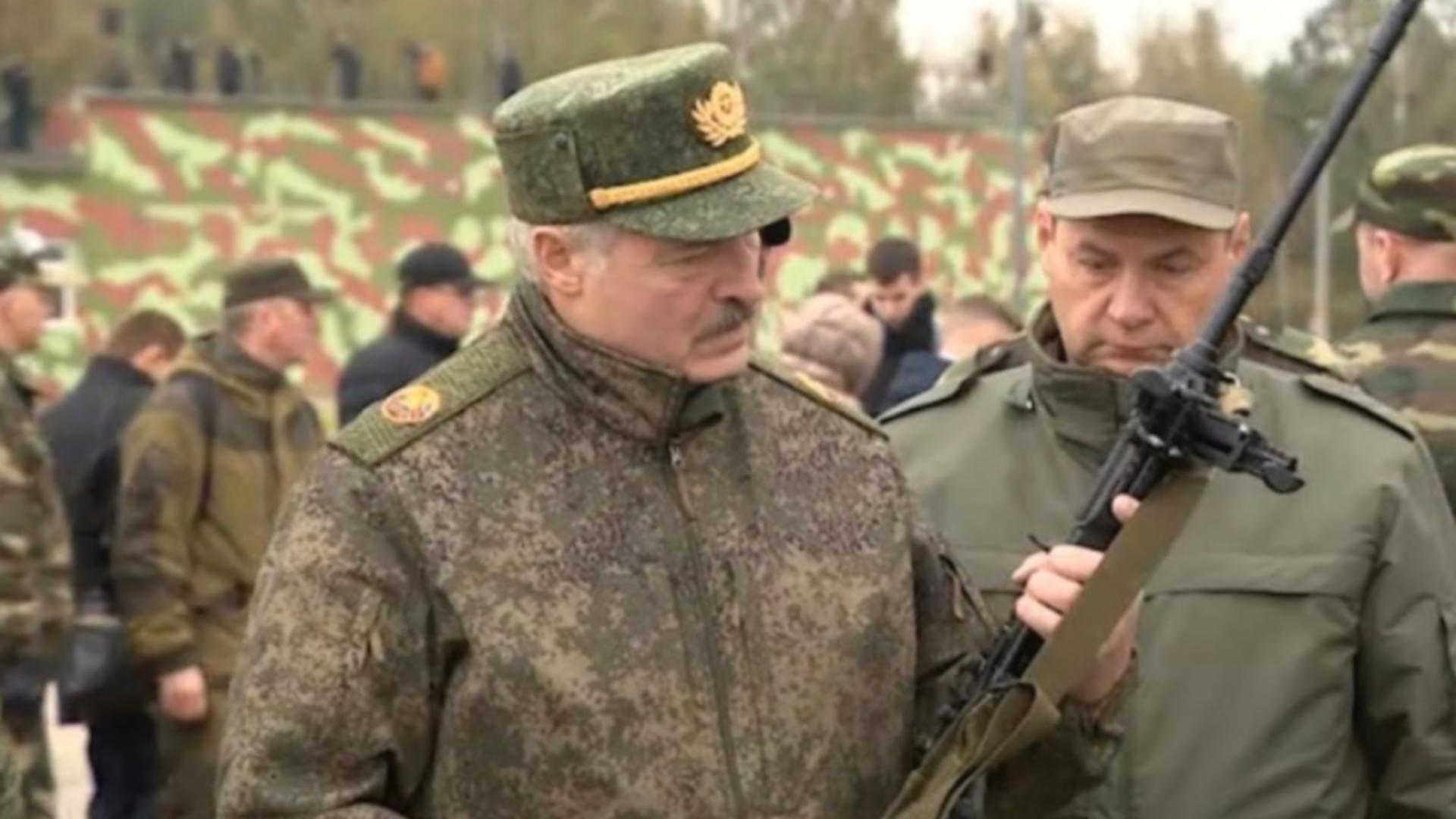 Lukașenko acuză amenințări din partea Ucrainei. Foto/Profimedia