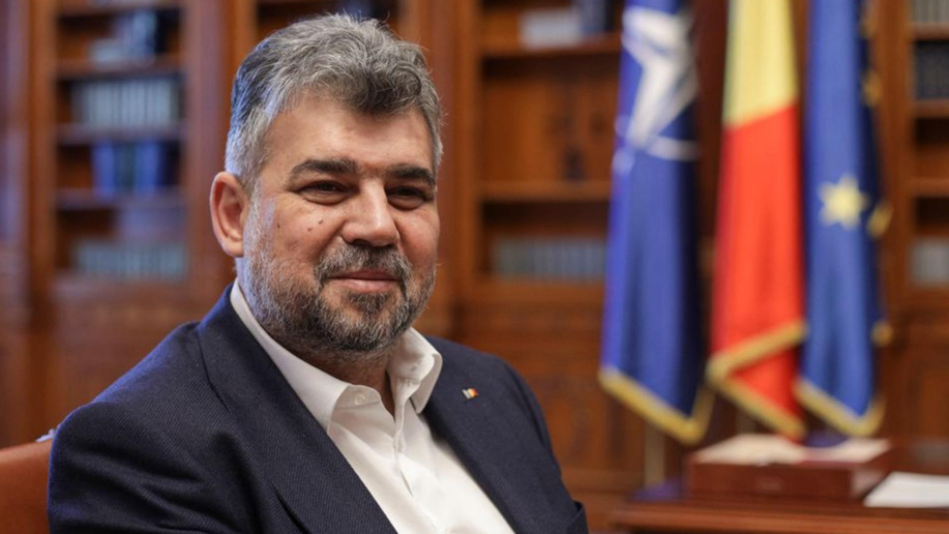 Marcel Ciolacu, președintele PSD, președintele Camerei Deputaților Foto: INQUAM/Octav Ganea