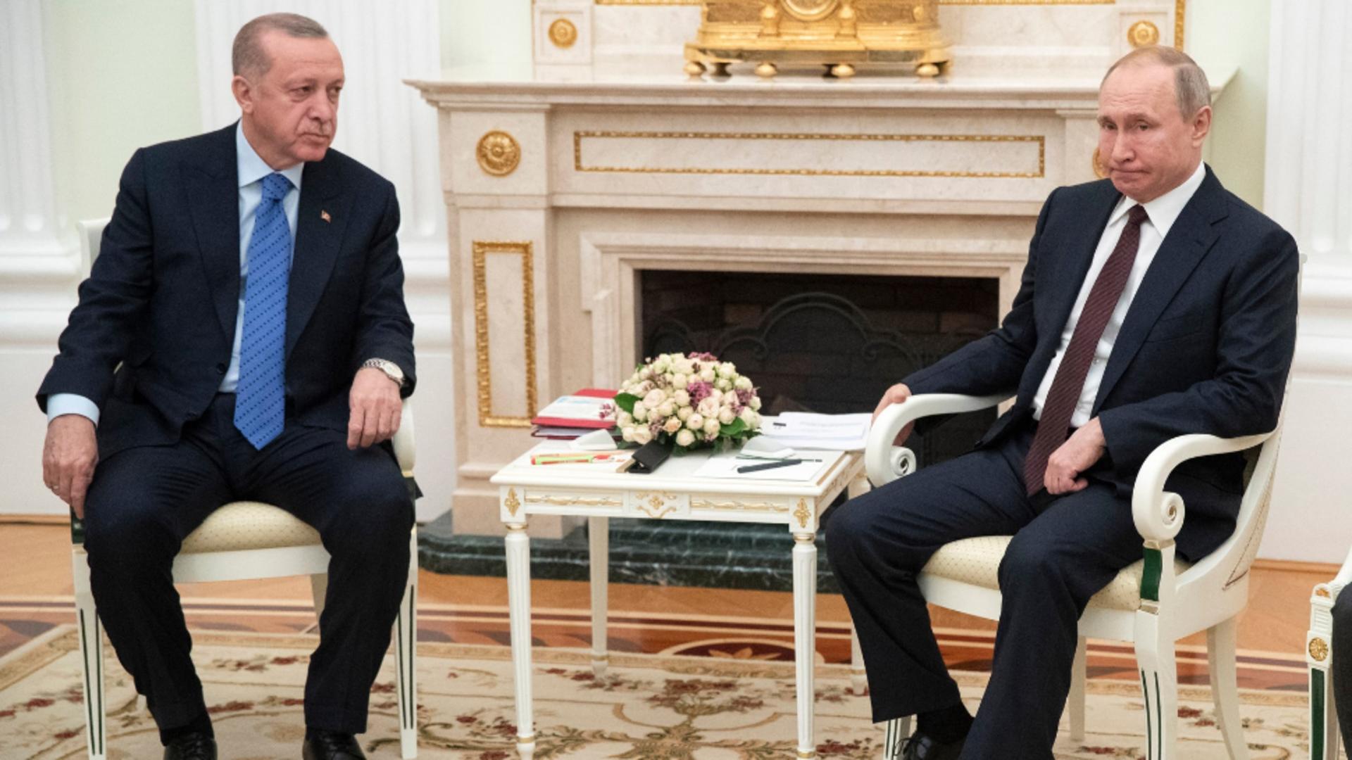 Turcia ar putea avea un rol cheie în conflictul Rusia-Ucraina. Foto/Profimedia