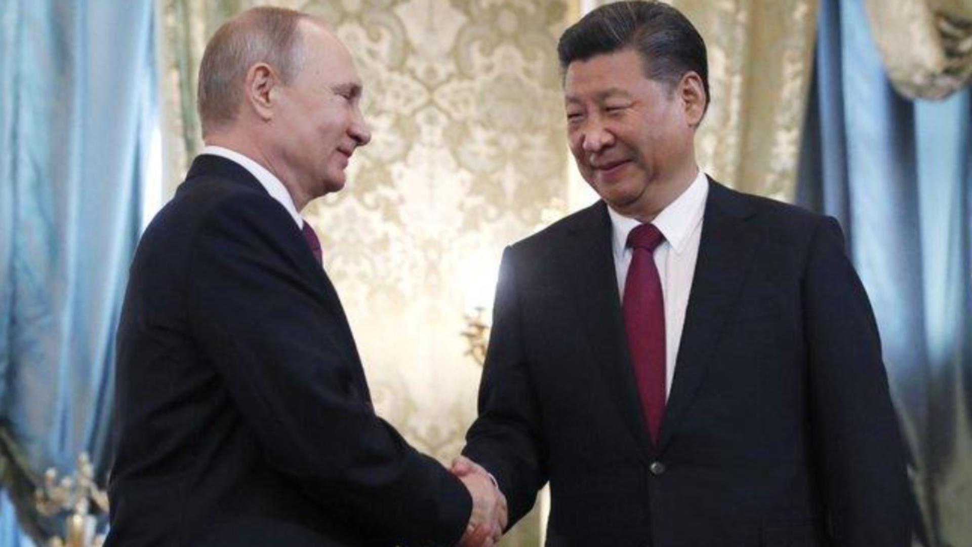 Putin si Xi Jinping  FOTO: Profimedia 
