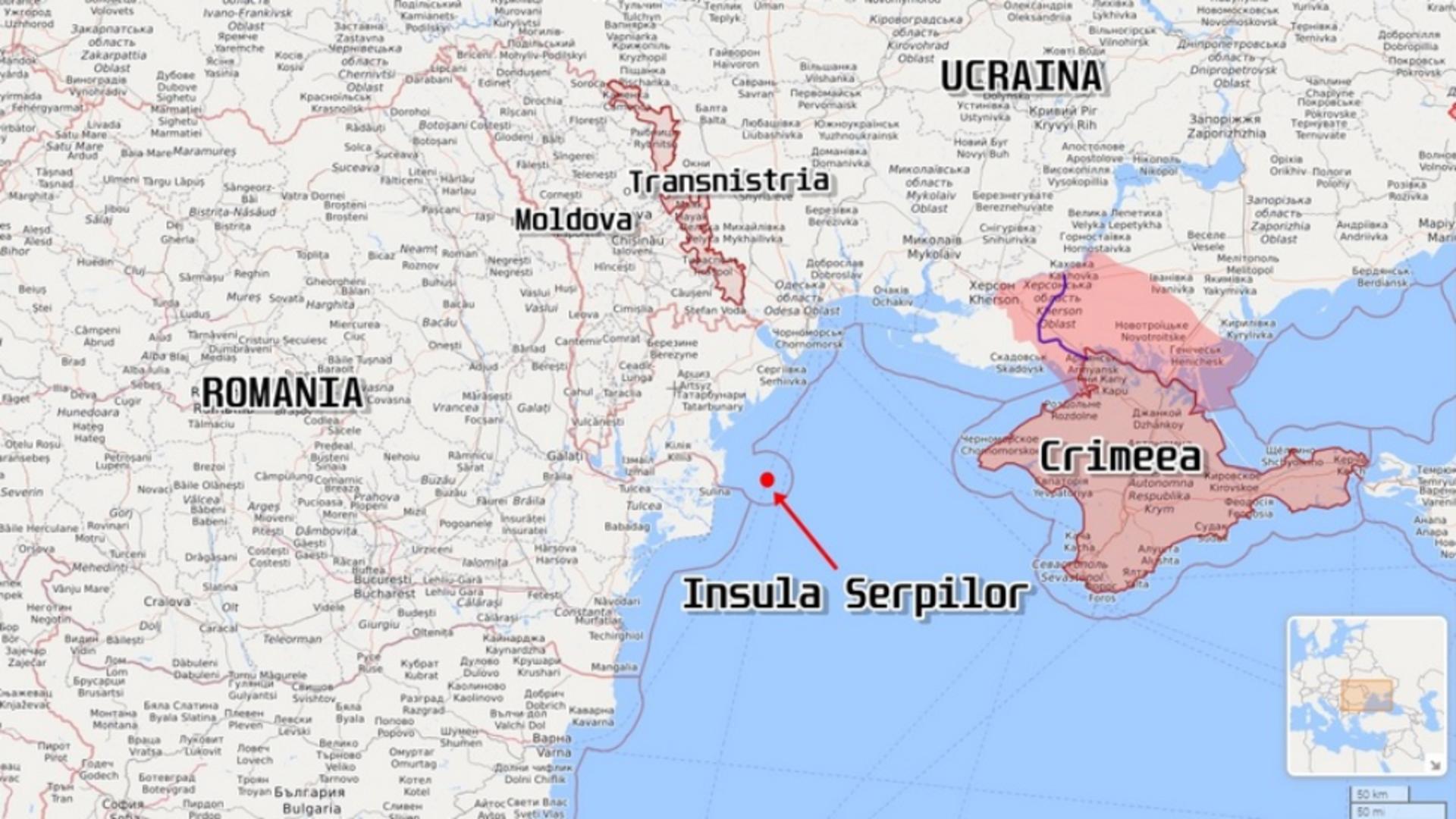 Putin, ATAC la 45 de km de România. Ucraina: Am pierdut legătura cu Insula Șerpilor 