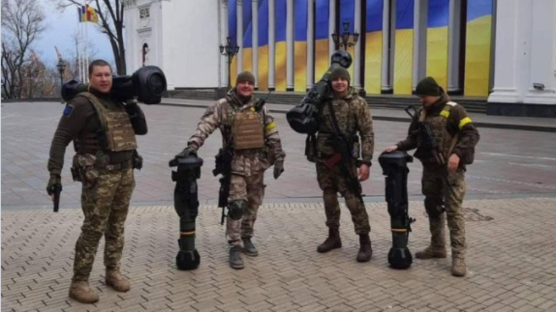 Militari ucraineni la Odesa