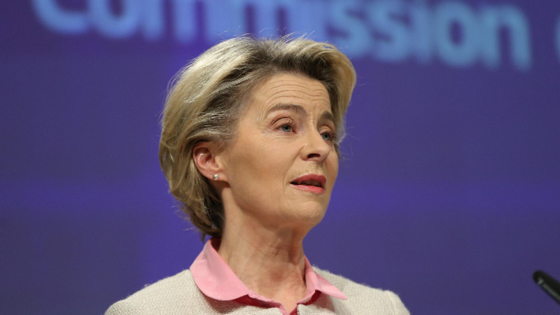 Ursula von der Leye, președintele Comisiei Europene / Foto: Profimedia