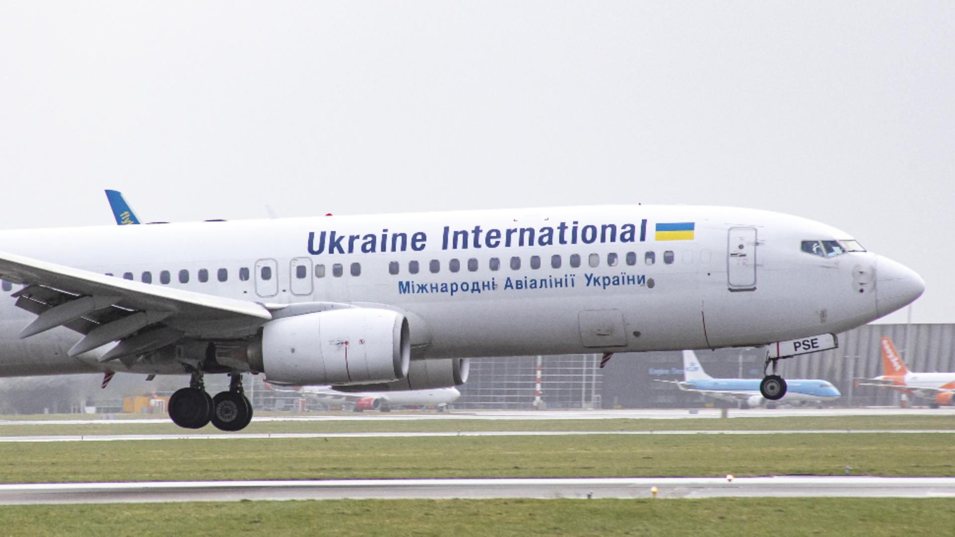 Ukraine International Airlines. Sursa Foto: Profi Media