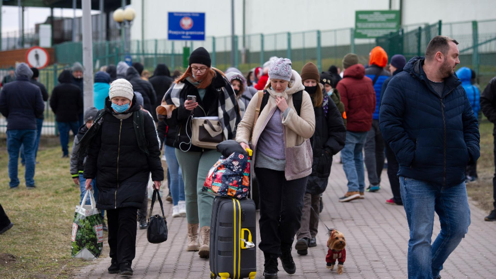 Refugiaţi ucraineni. Sursa foto: Profi Media