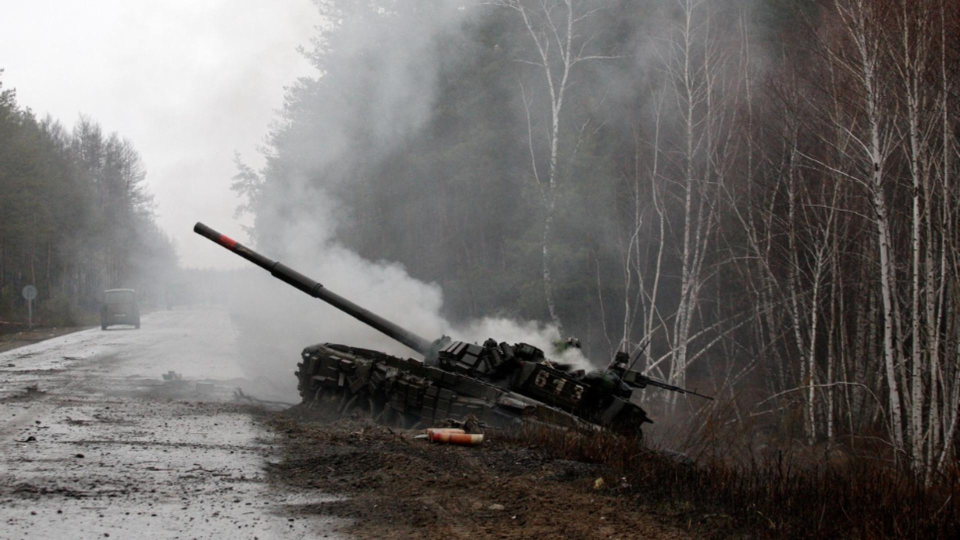 Armata ucraineană anunță că a frânat avansul trupelor ruse către Kiev / Foto: Profi Media