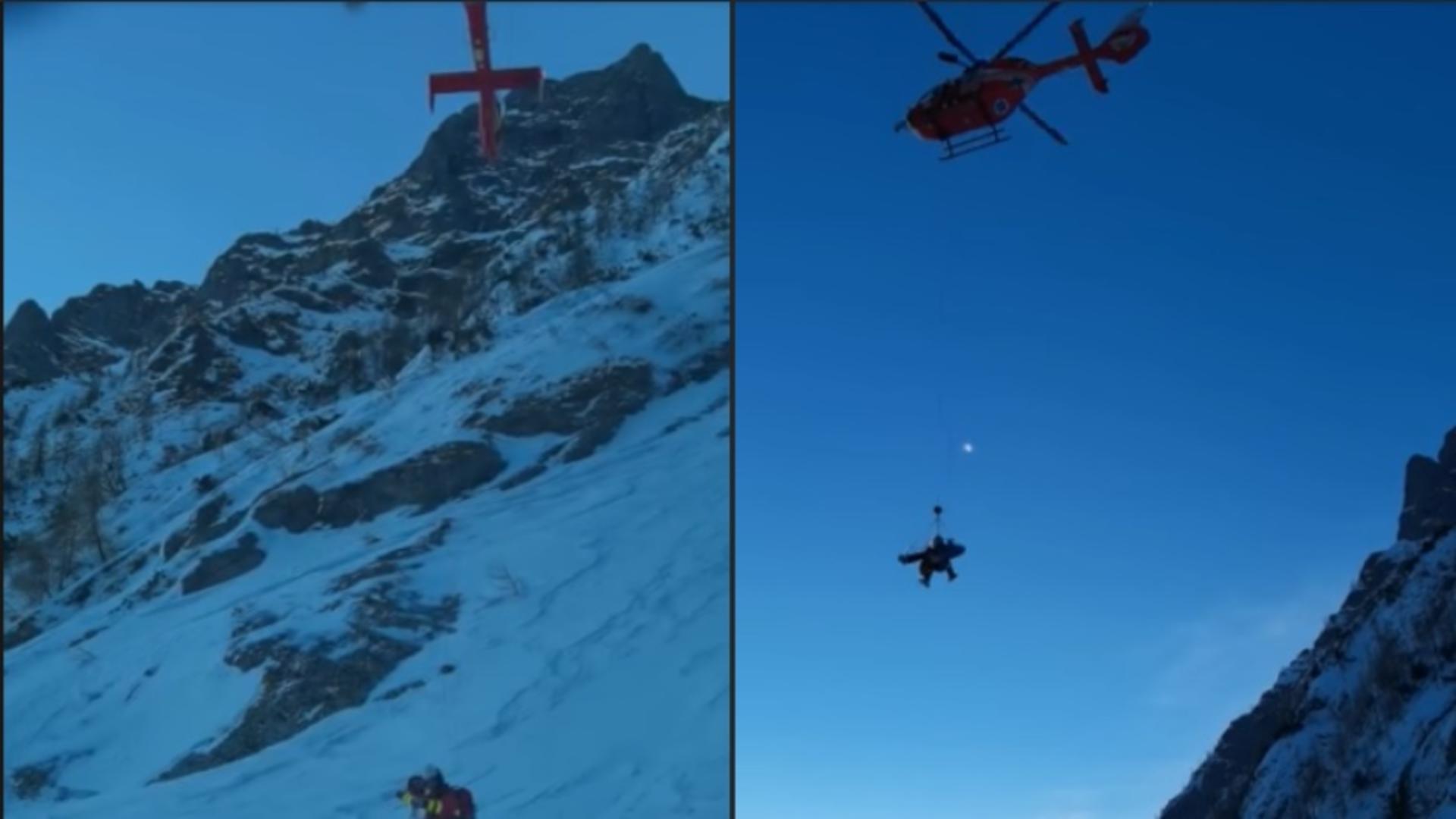 Operațiune spectaculoasă a Salvamont Prahova