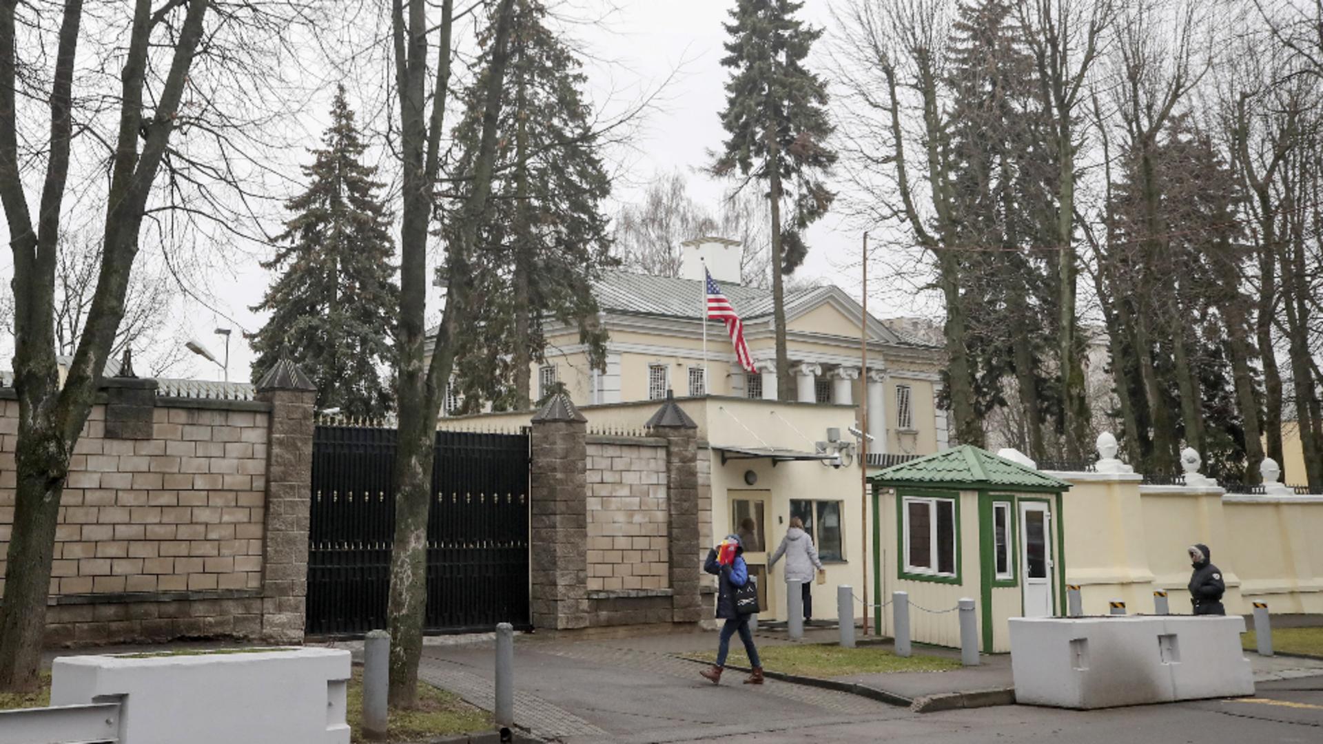 Ambasada SUA de la Minsk. Foto/Profimedia