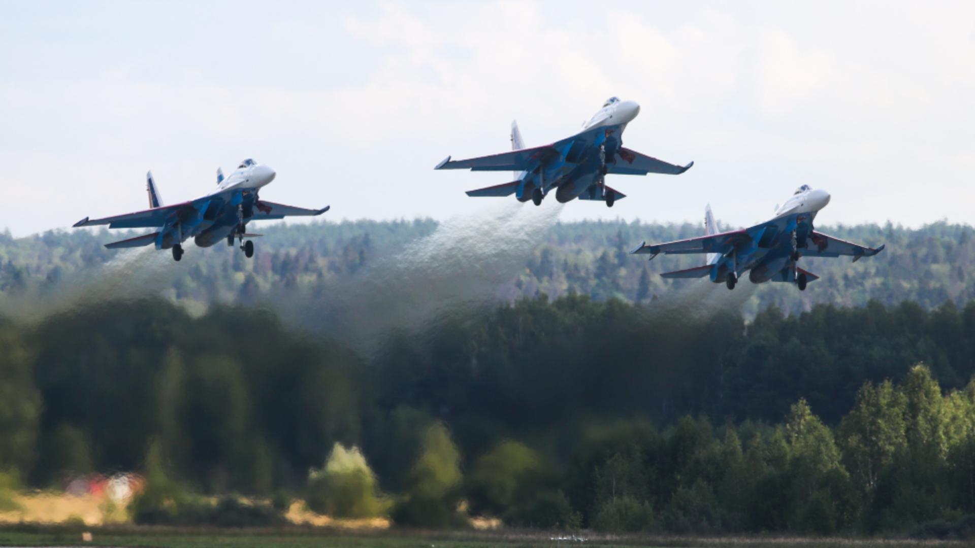 Avioanele rusești sunt extrem de perfoarmante. Foto/Profimedia