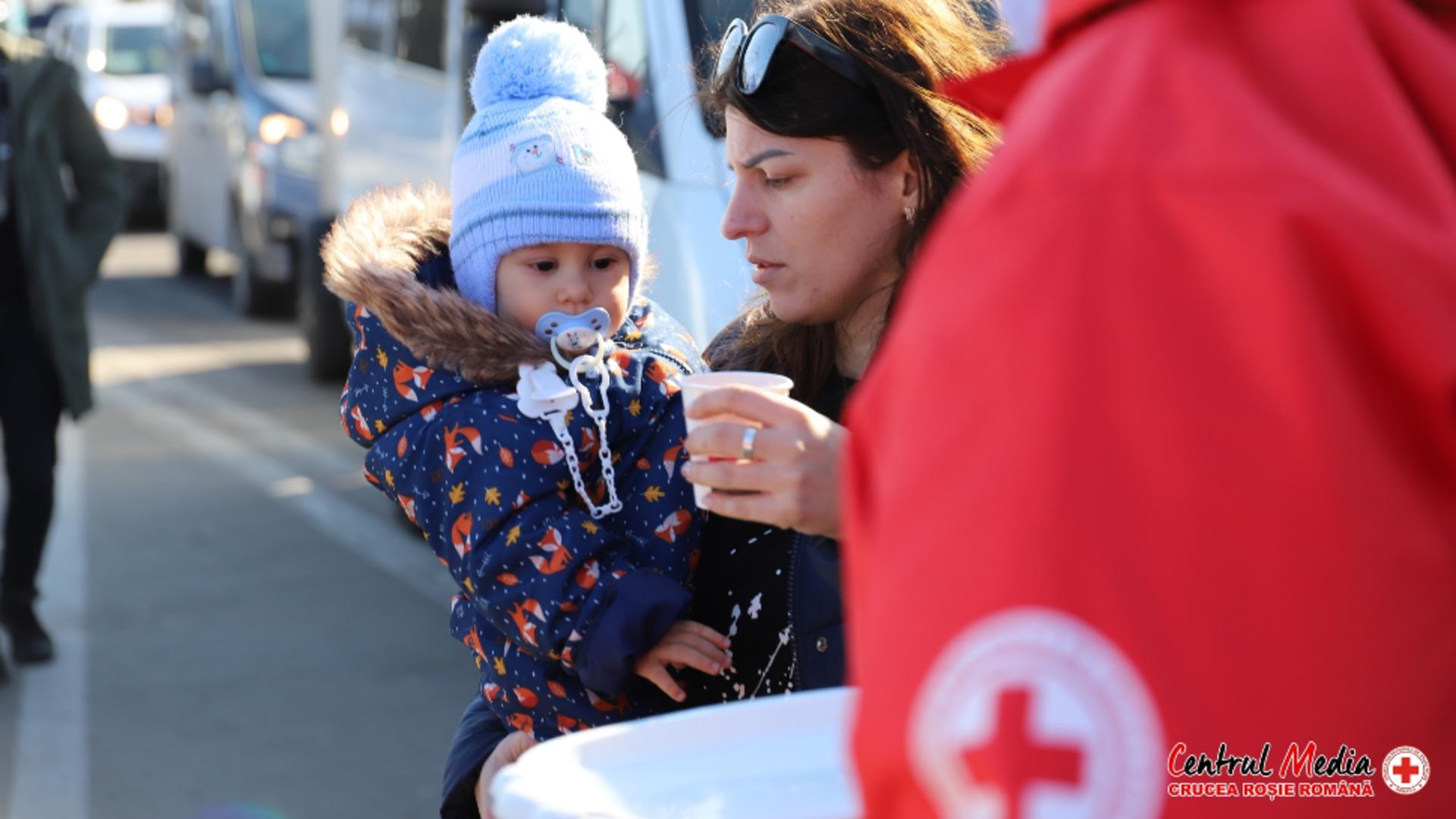 Campanie umanitară/ Foto: Facebook Crucea Roșie Română